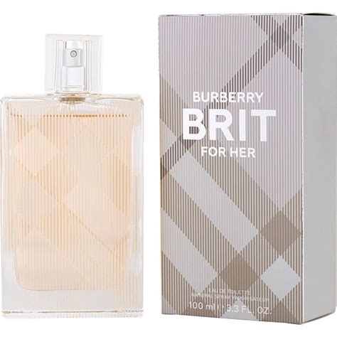 Burberry Ladies Brit EDT Spray 3.3 OZ (Tester) Fragrances